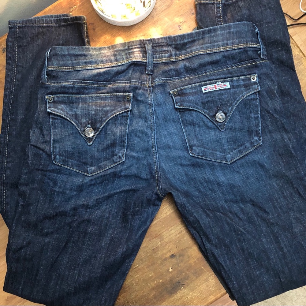 Hudson Dark Wash Jeans - Picture 5 of 7